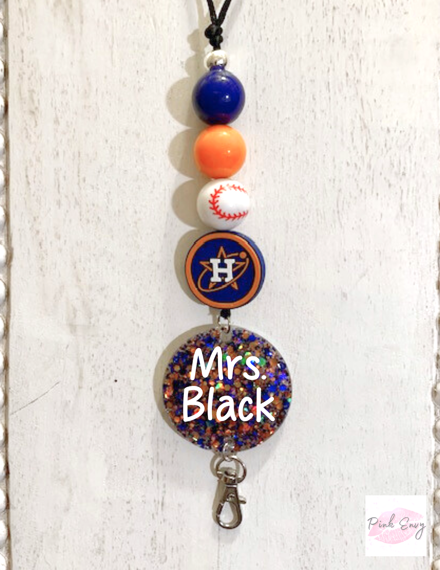 Houston Baseball Lanyard