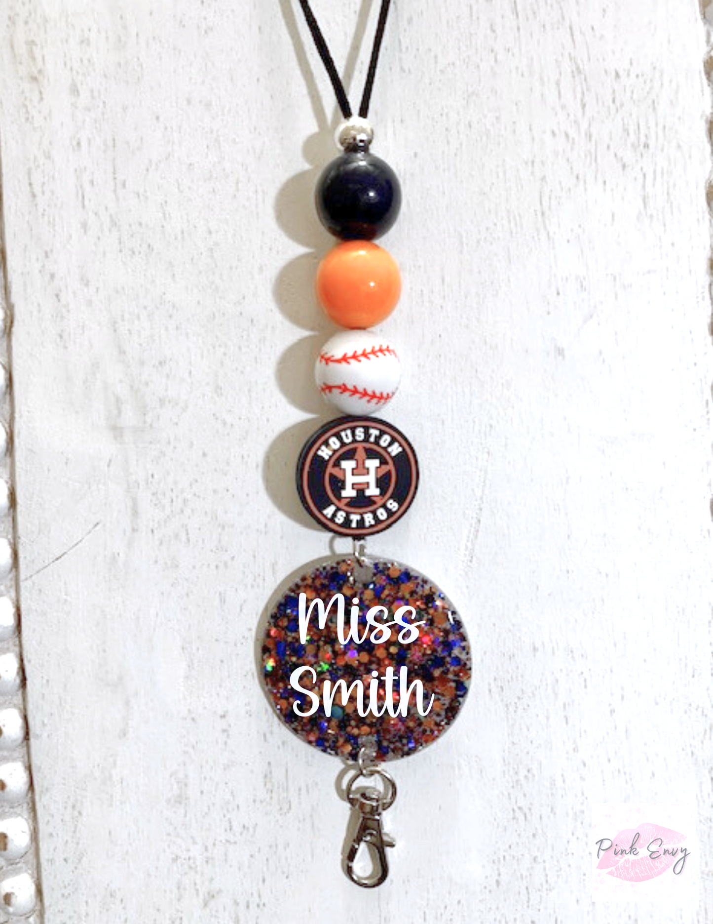 Houston Baseball Lanyard