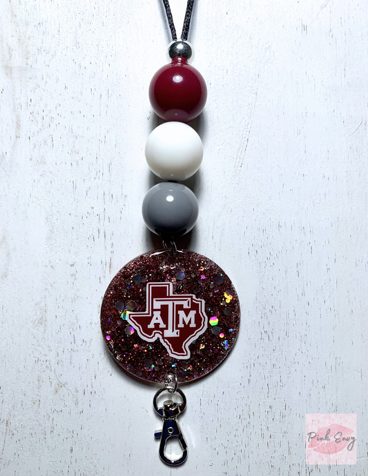 Texas College Lanyard